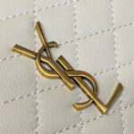 Saint Laurent Gaby Zipped Pouch In Quilted Lambskin